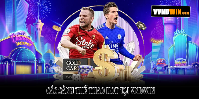 Thể thao Vndwin – Cá cược thể thao hấp dẫn, uy tín nhất 2026 3 Các sảnh thể thao hot tại VNDWIN